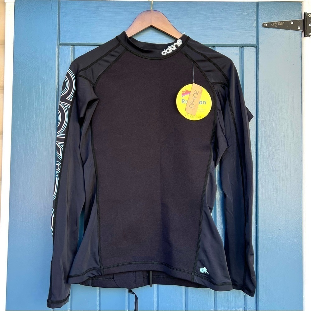 Dakine RashGuard Black Long Sleeve UPF 50 Women XL